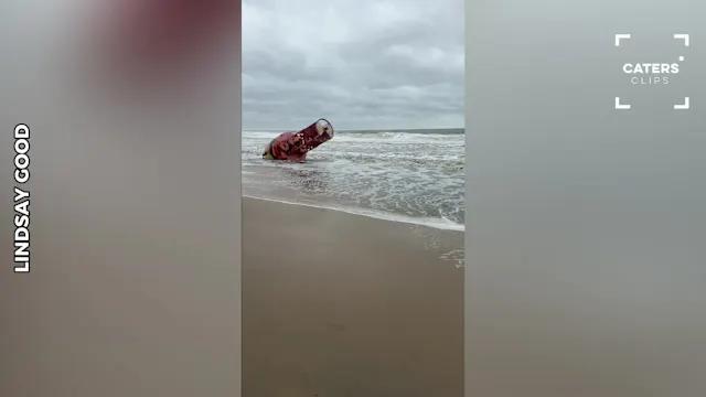 Delaware Woman Spots Huge Object After Powerful Nor’easter - NewsBreak