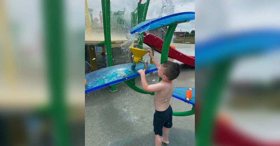 Portland celebrates opening of Richland Park splash pad