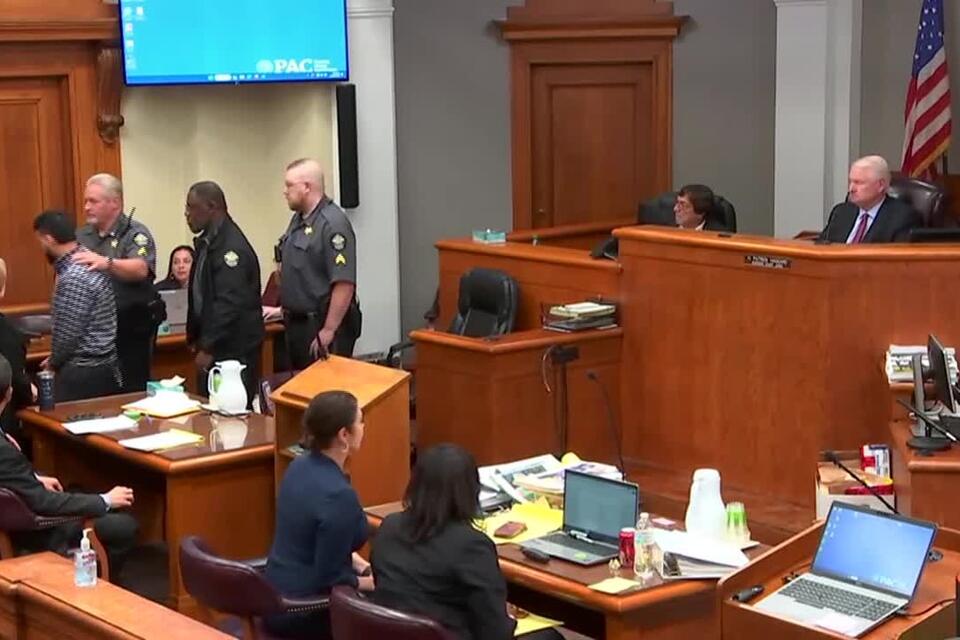 Jose Ibarra escorted out of court after Laken Riley murder conviction ...