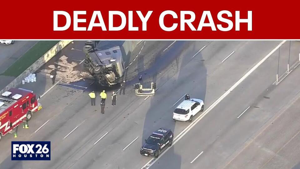 Houston traffic: 2 dead after 18-wheeler crash on I-10 Katy at Highway ...