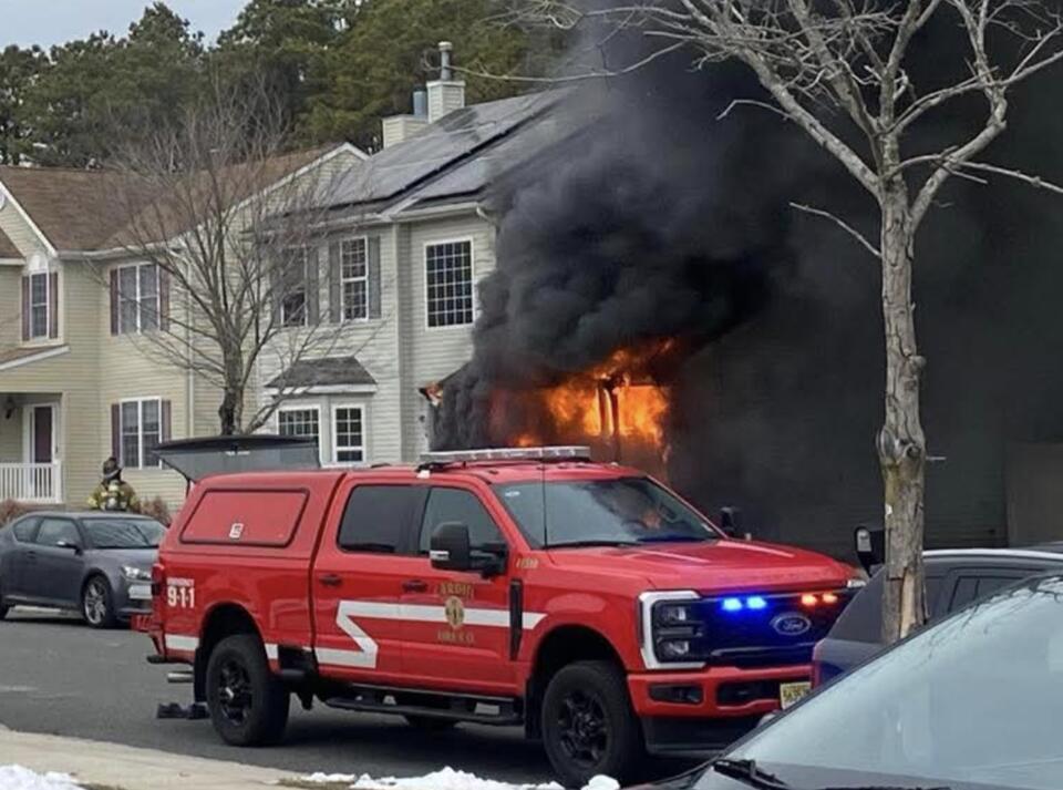 Large house fire in Egg Harbor Township - NewsBreak