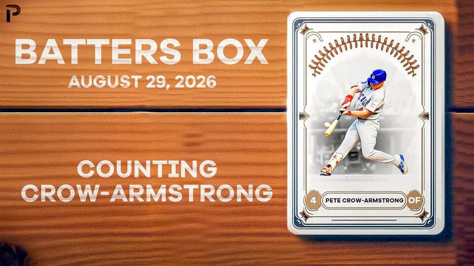 Crow-Armstrong Homers Three Times in Win – Fantasy Hitting Recap 8/29