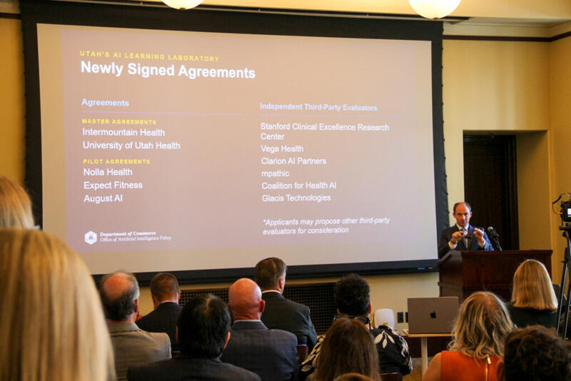 AI may soon be in more healthcare processes in Utah under new state ...