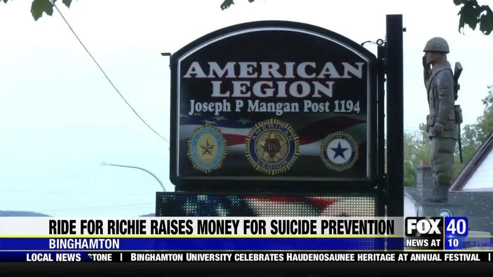 Ride for Richie memorial bike ride raises money for suicide prevention ...