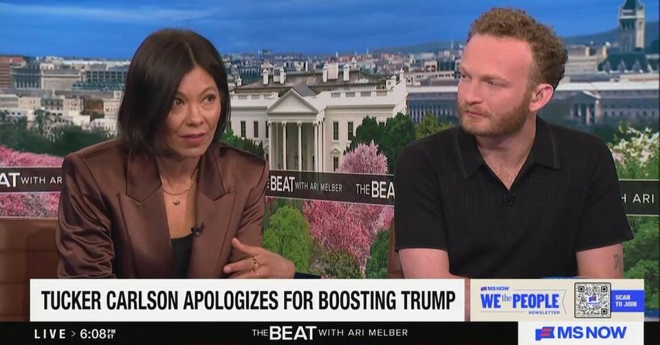 ‘This Is Hard For Me To Say’: MS NOW’s Alex Wagner Says Tucker Carlson ...