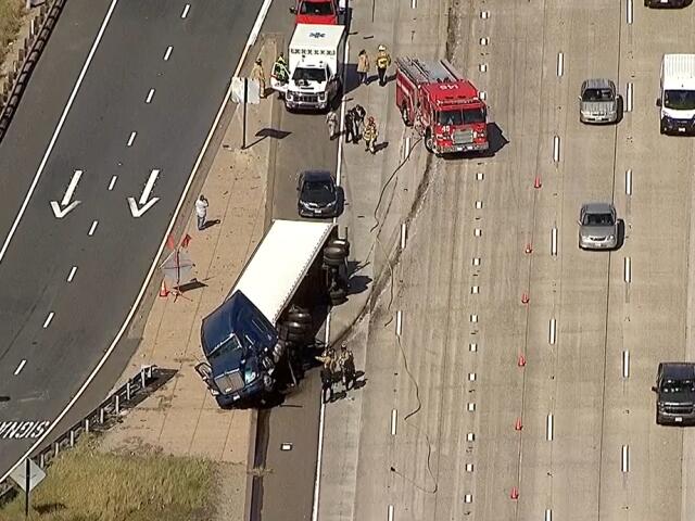 Semi truck crash causes major backup on I-15 South near Friars Road ...