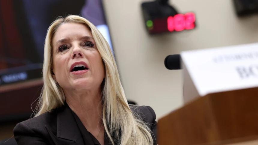 Image for 'You're here to testify!': Bondi clashes with congresswoman