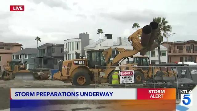 Long Beach fortifies already battered coastline as it braces for ...