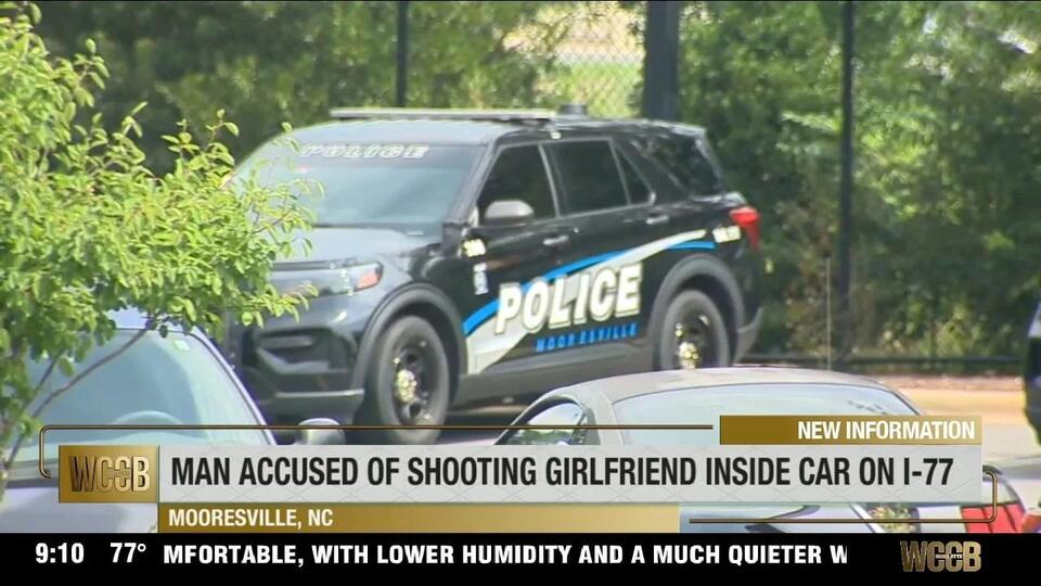 Man charged with murder after girlfriend dies from shooting on I-77 in Mooresville
