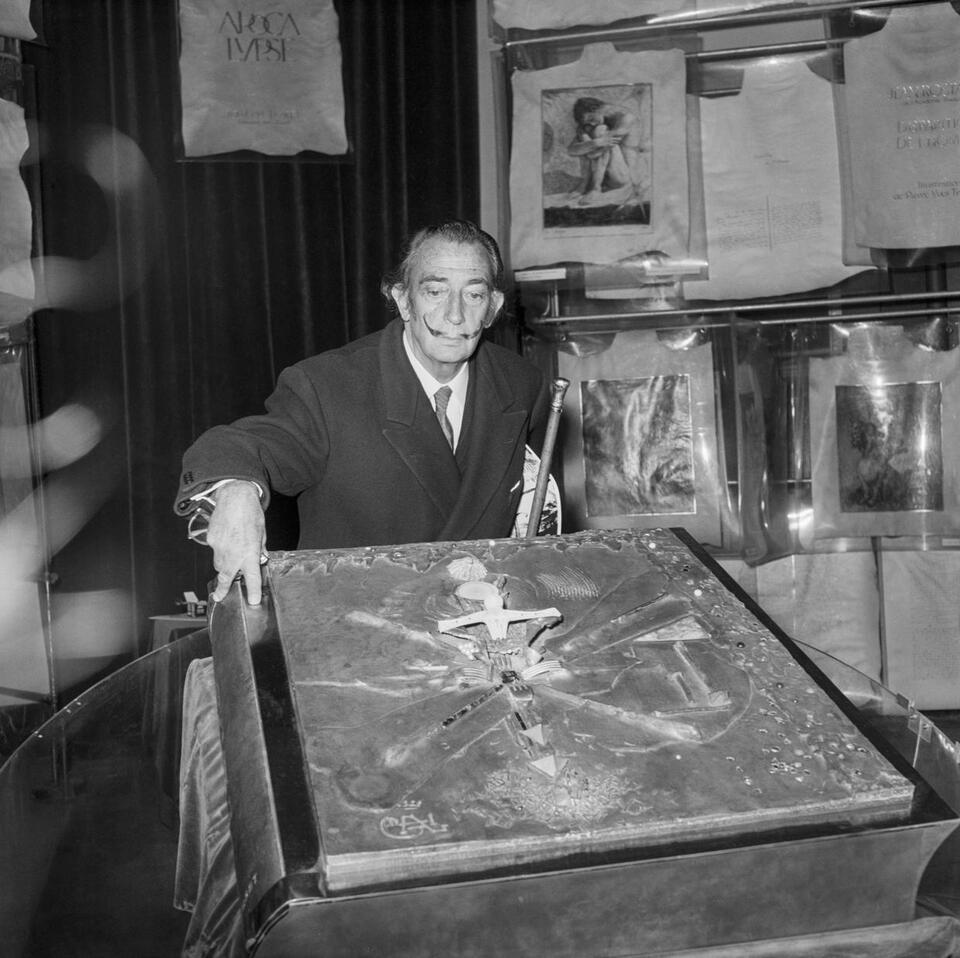 330-Pound Dalí-Designed Bronze Book Cover Stolen from French Museum ...