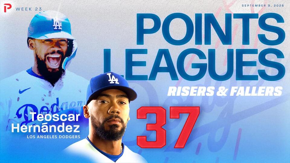 Points League Risers and Fallers: Week 23