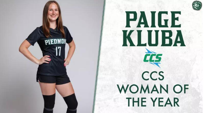 Piedmont’s Paige Kluba Named CCS Woman of the Year by League Office