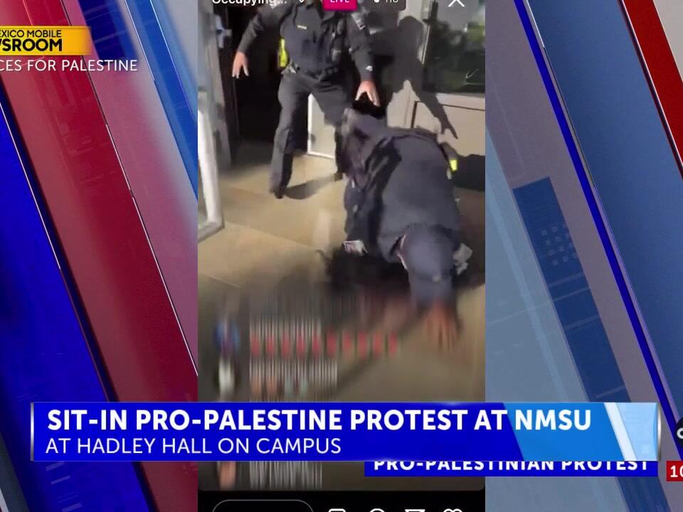 Students arrested after pro-Palestinian sit-in protest at NMSU
