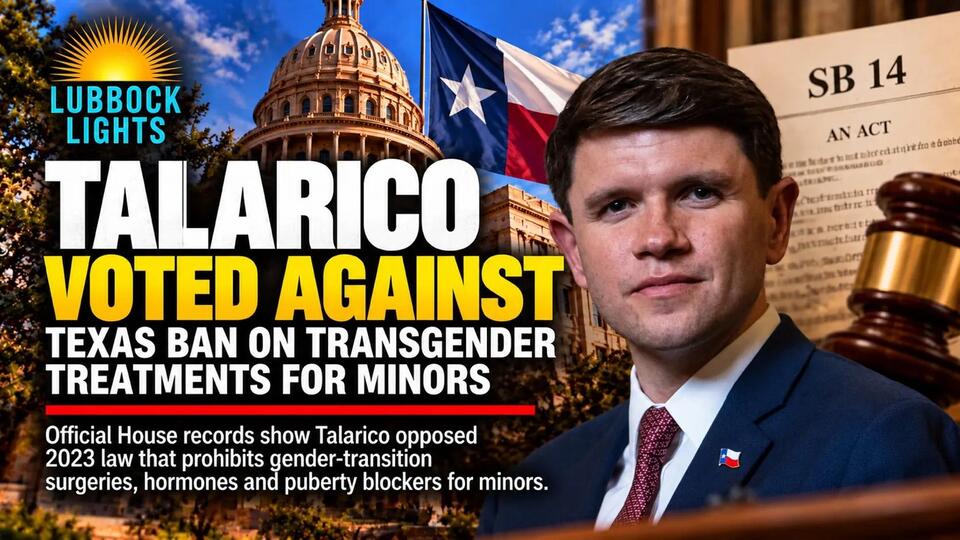 Talarico voted against Texas ban on transgender treatments for minors ...