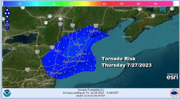 Severe thunderstorms and elevated tornado risk Thursday as heatwave in ...