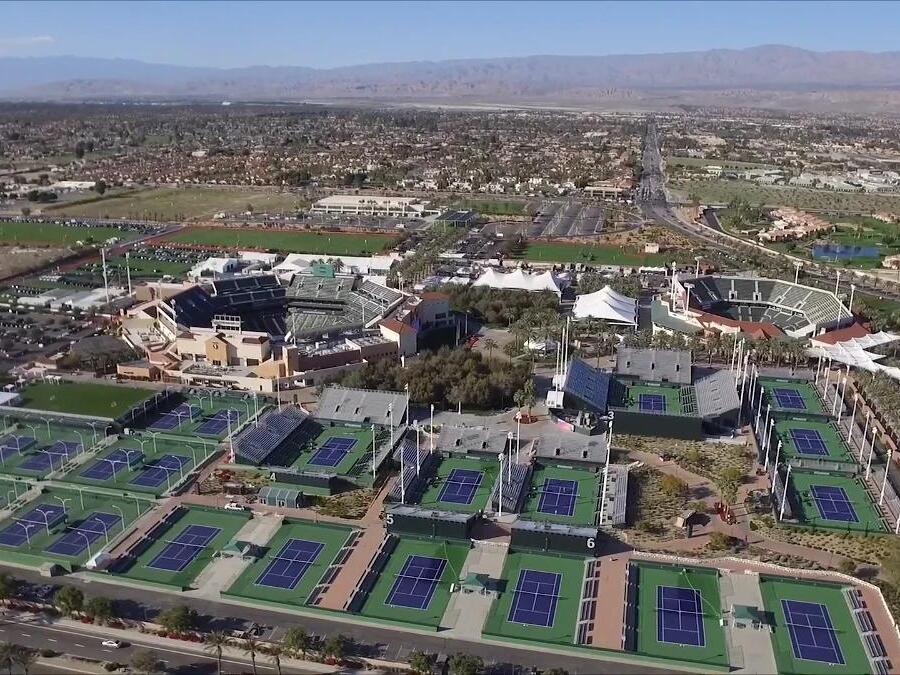 New event, the BNP Paribas Open Mixed Doubles Invitational, underway in