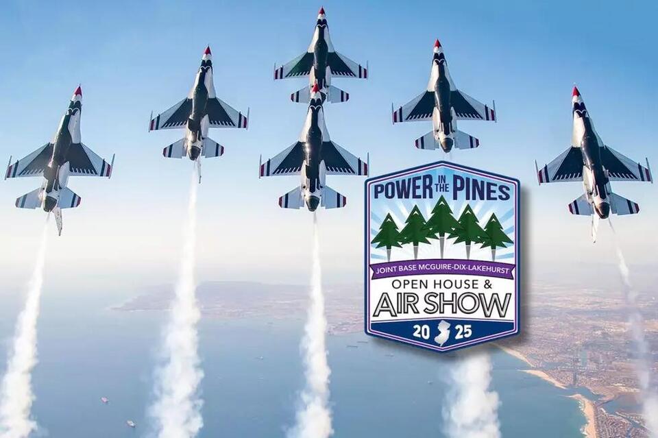 Thunderbirds to headline power in the pines air show in nj newsbreak