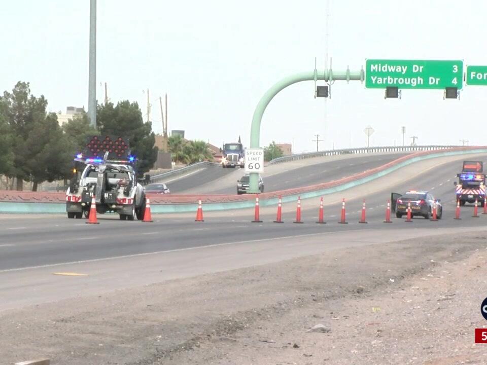 One confirmed dead after fiery crash along Loop 375 East, according to