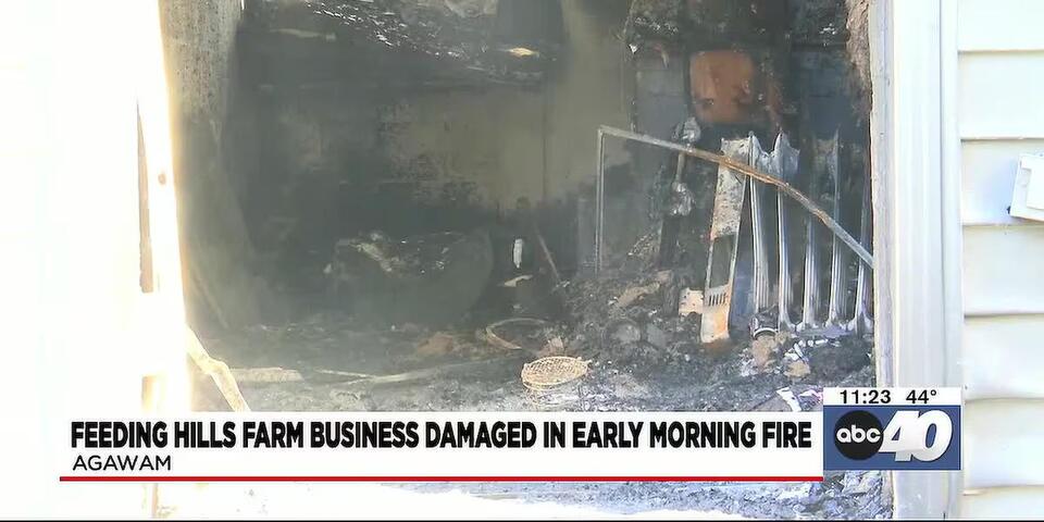 Fire damages Waniewski Farms meat shop in Feeding Hills - NewsBreak