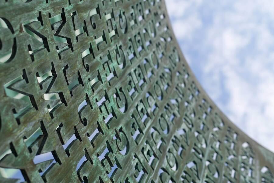 Kryptos, The CIA Sculpture With A Coded Message That No One Has Been ...