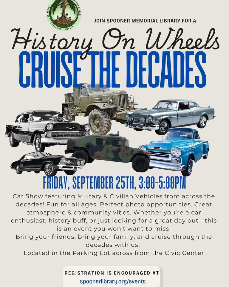 History on Wheels car show this Friday - NewsBreak