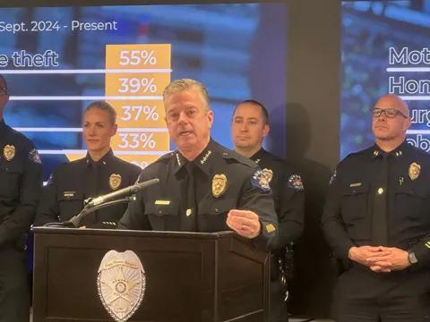 Aurora crime rate drops 10.5% in first half of 2026. Chief credits technology, focus