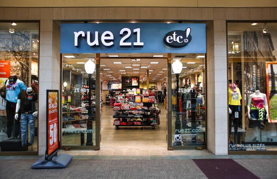 Rue 21 is shuttering all of its stores after a bankruptcy filing. See ...