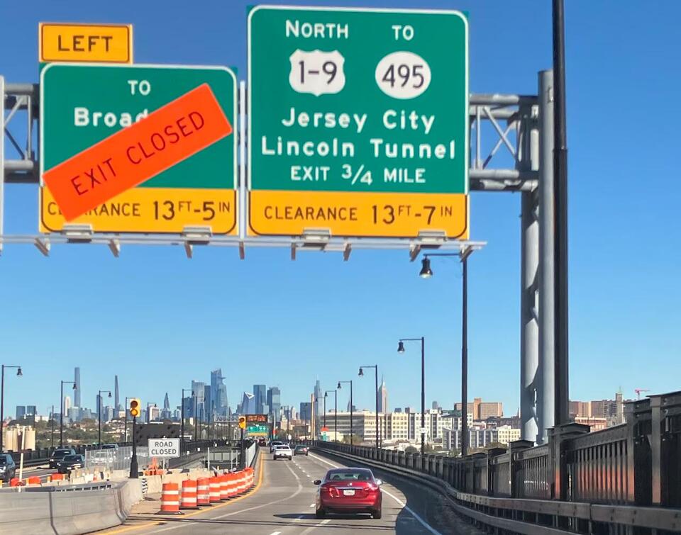 An exit on the Pulaski Skyway has been closed for 5 years. Here's when it reopens.