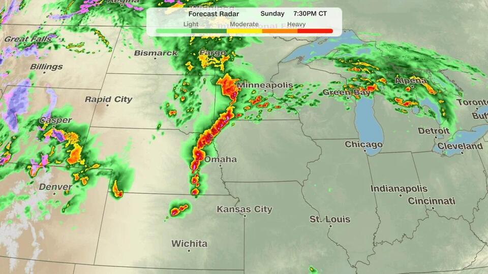 Rare high-end tornado threat issued for central US as severe storm ...