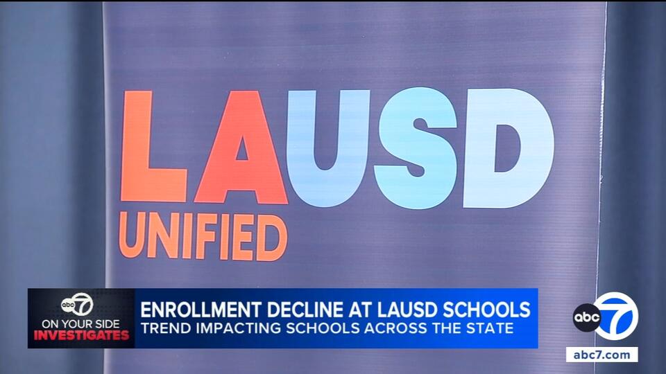 LAUSD's dramatic decline in enrollment reflects trend impacting schools across California