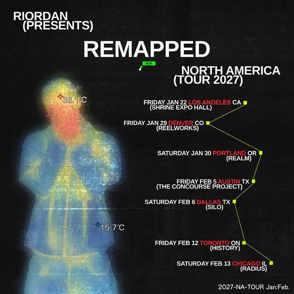 Riordan Launches REMAPPED, A New Record Label And Global Events Brand ...