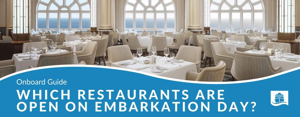 Which Restaurants Are Open on Embarkation Day on NCL? Norwegian Cruise ...