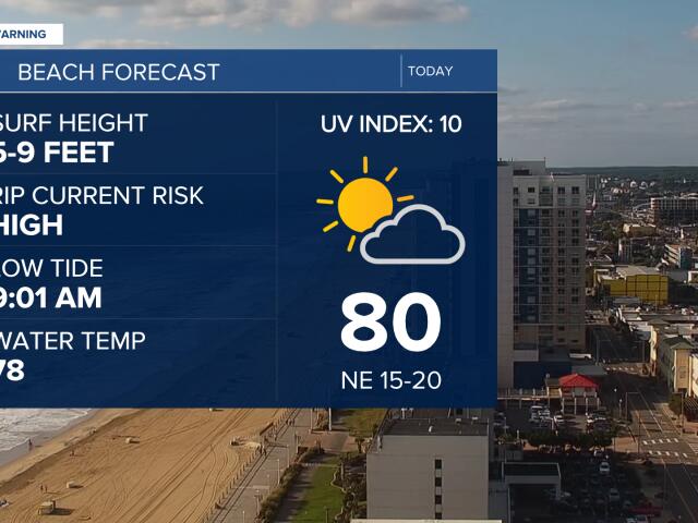 First Warning Forecast: Dangerous beach conditions, tracking the ...
