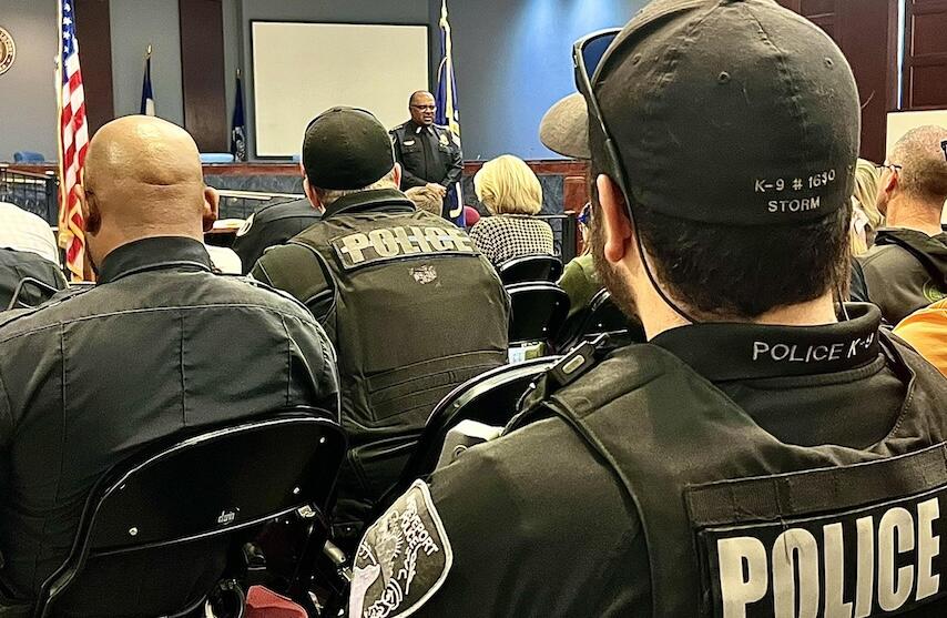 Shreveport Police Department celebrates promotions of four officers ...