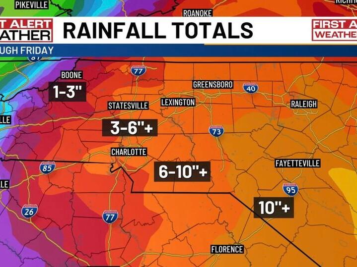 Storm Debby to hit Charlotte with flash floods after NC man found dead