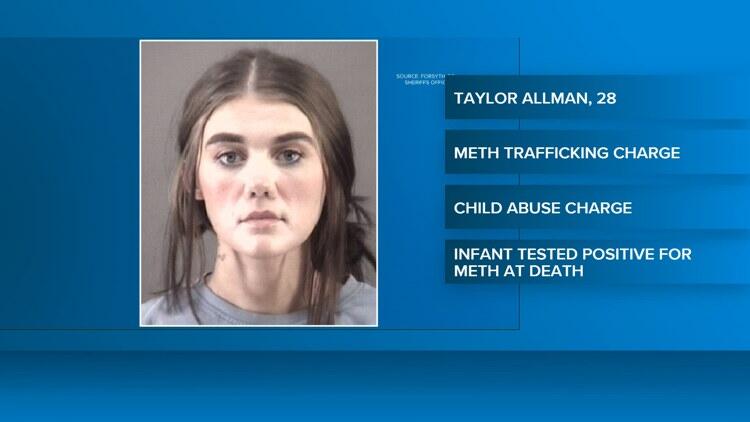 Winston-Salem woman facing charges after baby tested positive for meth ...
