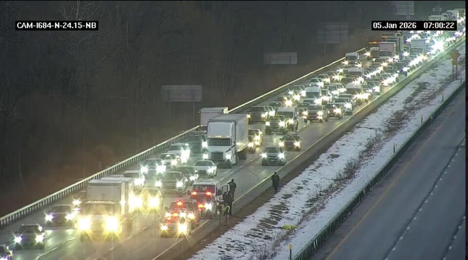 Man Fatally Struck On I-684 Overnight After Walking In Left Lane In ...