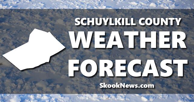 Schuylkill County Weather Forecast for Sunday, February 9th, 2025 ...