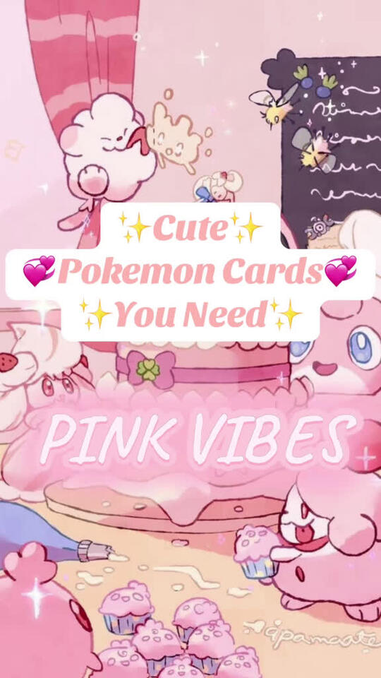 Discover Adorable Pink Pokemon Cards You Can't Miss!  #pokemon #pinkvibes  #collectible - NewsBreak