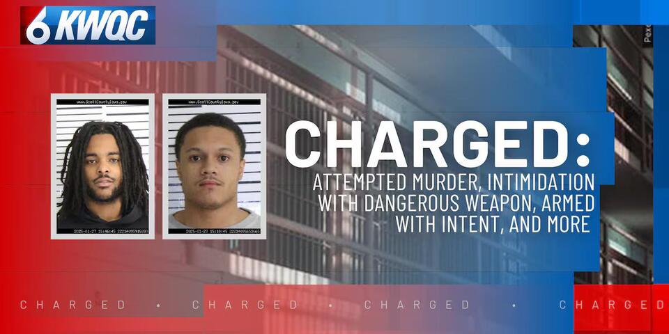 2 Davenport men charged with multiple charges including attempted ...