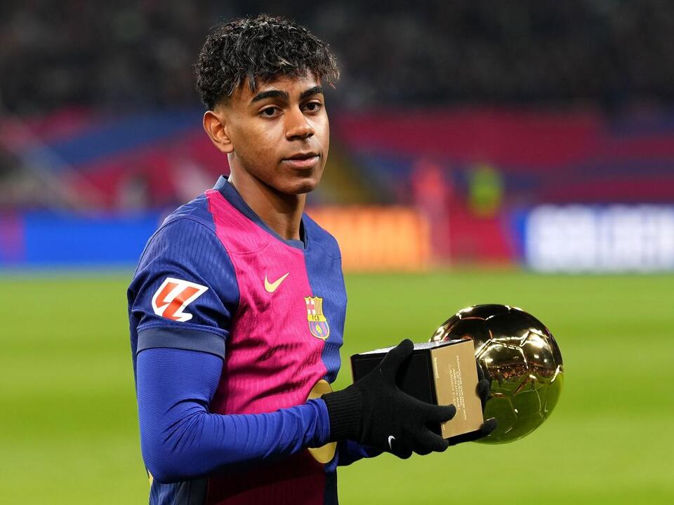 'Trophies with Barcelona and then the Ballon d'Or' Lamine Yamal sets