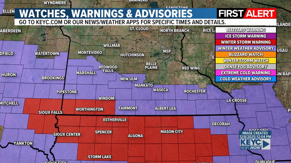 Winter storm on track to bring several inches of snow today and tonight ...