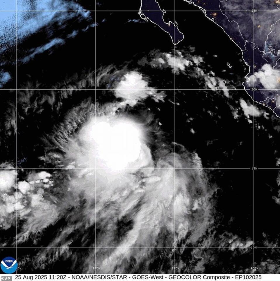 New tropical storm has formed in the Pacific Ocean - NewsBreak