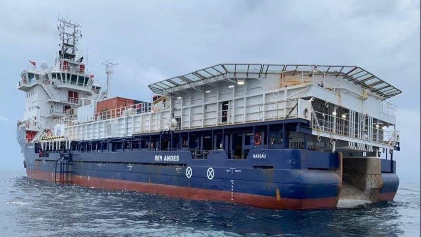 Coast Guard responds to fire on vessel with 42 people aboard about 100 ...