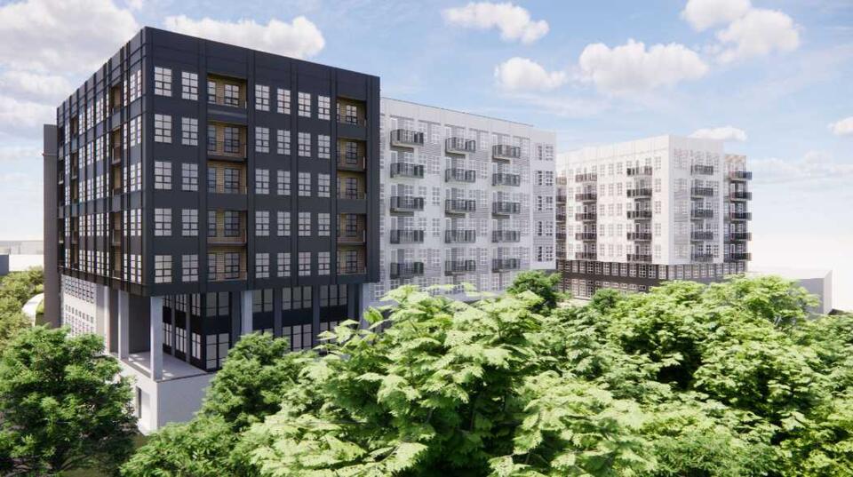 7-story, 402-unit apartment building on Mark Center Drive heads to ...