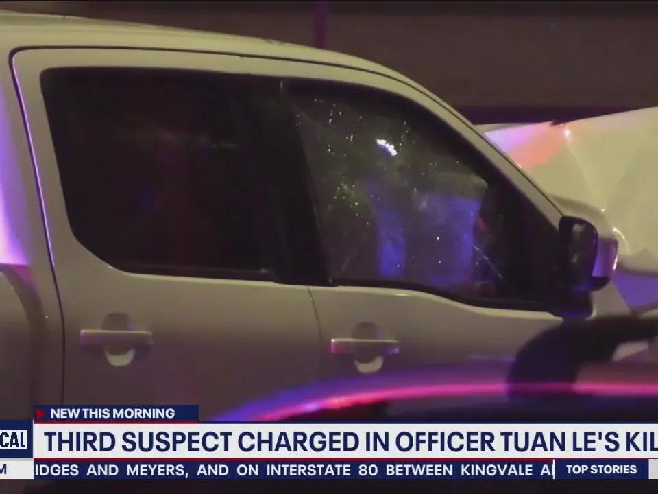 3rd suspect in Officer Tuan Le's alleged murder arrested