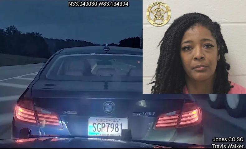 High-Speed Chase in Jones County Ends With Arrest of Ellenwood Woman ...