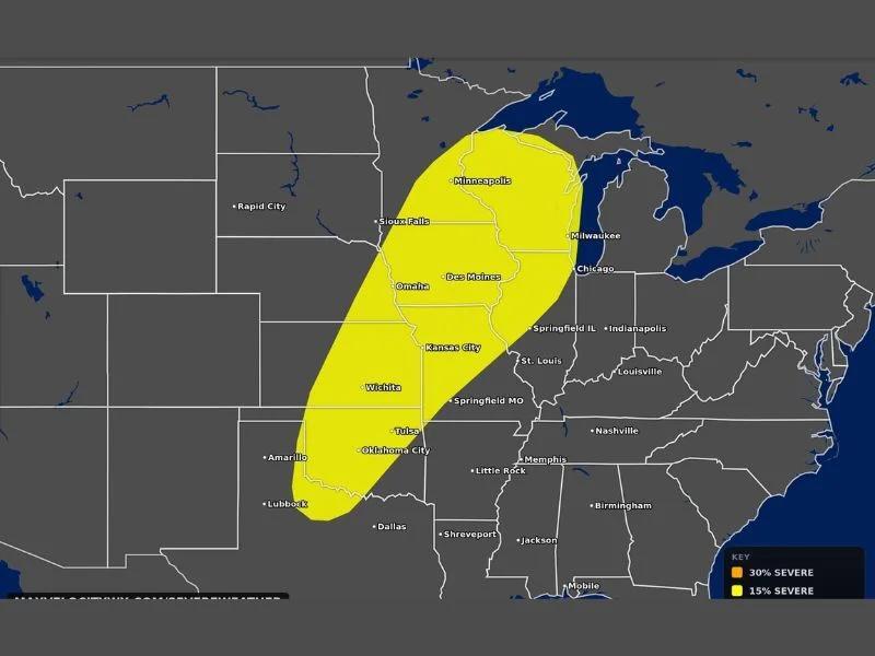 Multiple Tornadoes Very Large Hail and Damaging Winds Targeting Texas ...