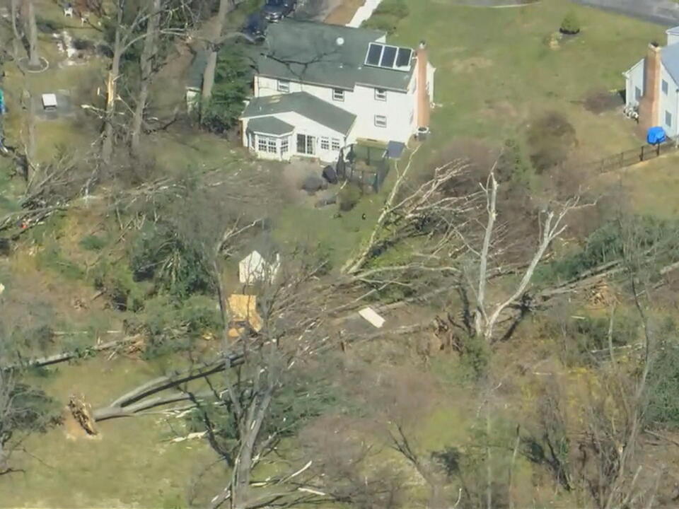 4 tornadoes occurred in New Jersey National Weather Service
