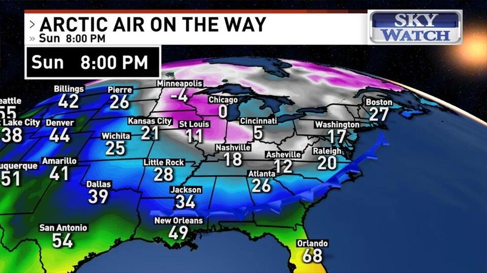 Coldest air of the season, hazardous wind chills prompt Weather Warn ...